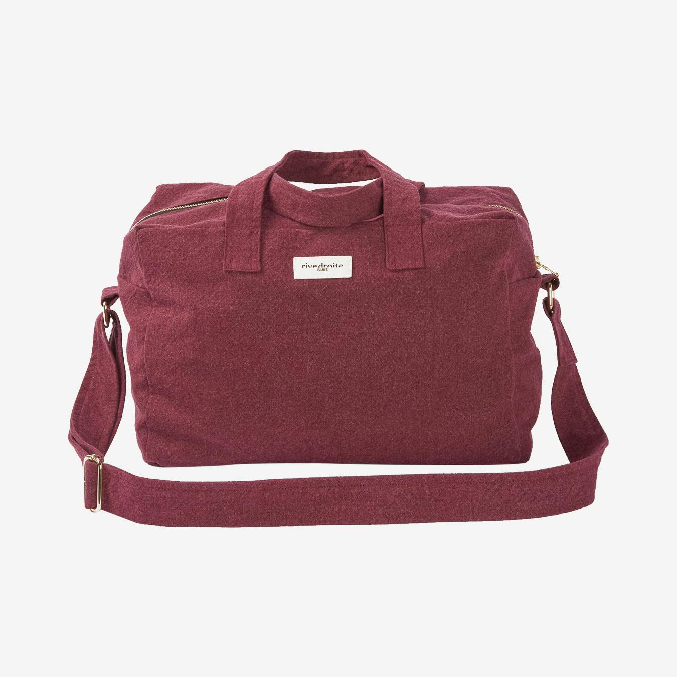 Sauval Bag in Scarlet Red by Rive Droite Fy